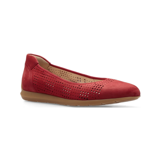 Ara Women's Ballet Pumps Sardinia Red