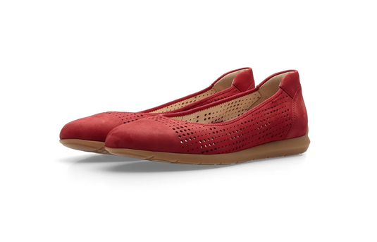 Ara Women's Ballet Pumps Sardinia Red