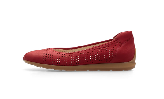 Ara Women's Ballet Pumps Sardinia Red