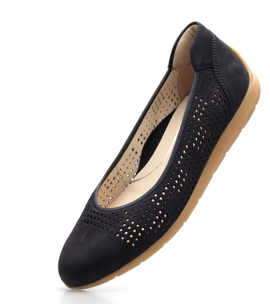 Ara Women's Ballet Pumps Sardinia Black