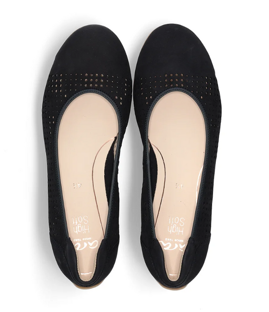 Ara Women's Ballet Pumps Sardinia Black