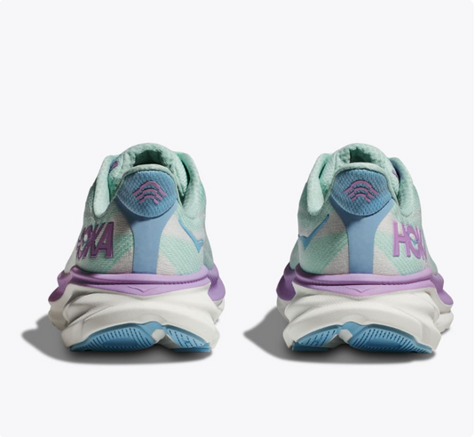 Hoka One One Women's Clifton 9 Sneaker Sunlit Ocean / Lilac Mist