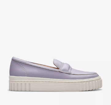 Clarks Women's Mayhill Cove Lilac Leather