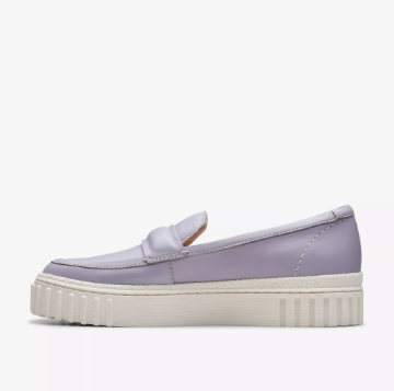 Clarks Women's Mayhill Cove Lilac Leather