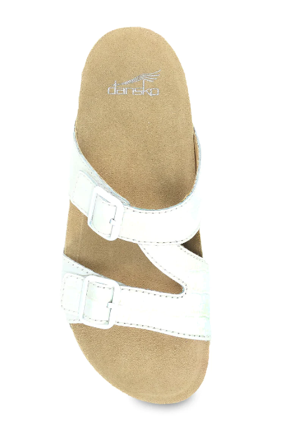 Dansko Women's Dayna Croco White