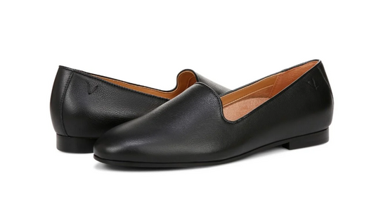 Vionic Women's Willa II Slip On Black Leather