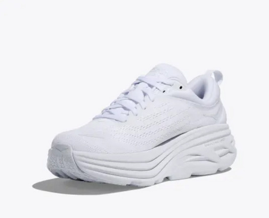 Hoka One One Women's Bondi 8 Sneaker White/White