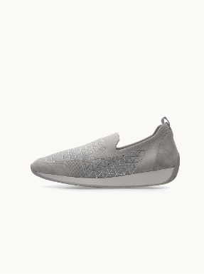 Ara Women's Lissabon Slip-on Shoe Grey