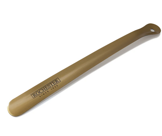 Rochester 16" Metal Shoe Horn for Men/Women Gold