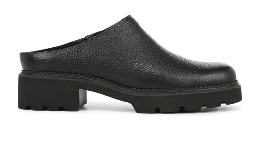 Vionic Women's Fairfax Clog Mule Black Leather