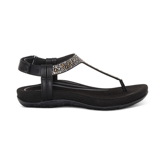 Marni Slingback Thong Sandal Black