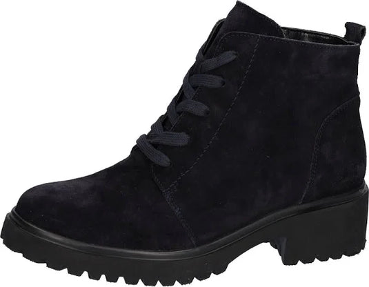 Waldlaufer Women's H-Luise Black Nubuck