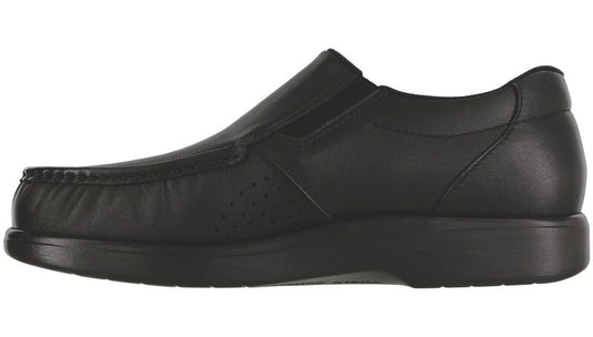 SAS Men's Side Gore Slip-On Black Smooth