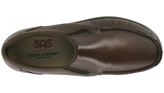 SAS Men's Side Gore Slip-On Brown