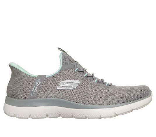 Skechers Slip-ins: Women's Summits - Dream Chaser : Grey/Mint