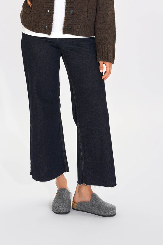 ROHDE Women's Damen Pantoletten mit Kaltfutter Softfilz - GREY