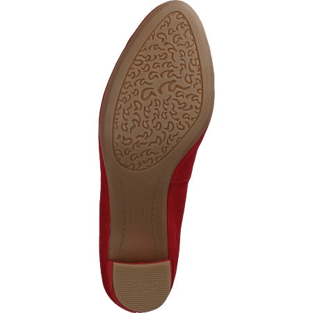 Ara Women's Kendall Pump Red Suede