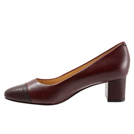 Trotters Women's Kiki Pump Burgundy