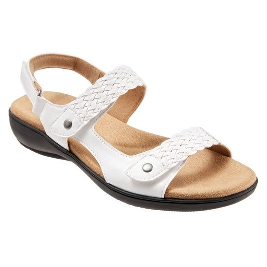 Trotters Women's Teresa Sandal White