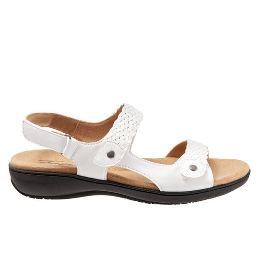 Trotters Women's Teresa Sandal White