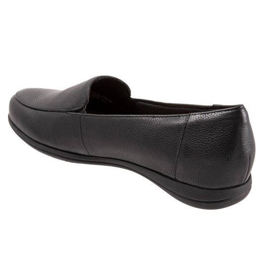 Trotters Women's Deanna Slip On Black Leather