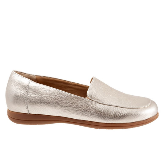 Trotters Women's Deanna Slip On Champagne Metallic