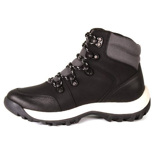 Wanderlust Women's Bromount Low Lace Up Boot Black/Grey