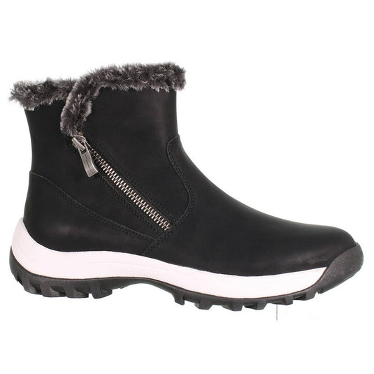 Wanderlust Women's Timmins Low Twin Zip Boot Black