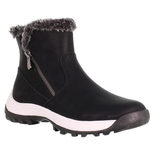 Wanderlust Women's Timmins Low Twin Zip Boot Black