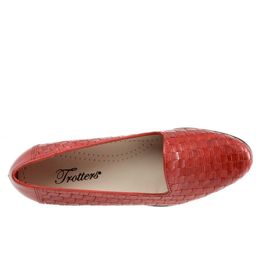 Trotters Women's Liz Loafers Red