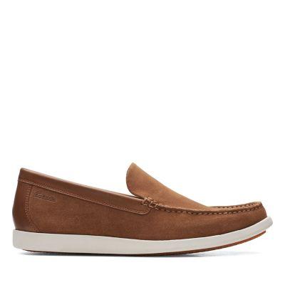 Clarks Men's Ferius Creek Tan Combi