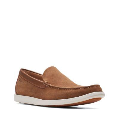 Clarks Men's Ferius Creek Tan Combi