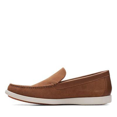 Clarks Men's Ferius Creek Tan Combi