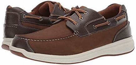 Florsheim Men's Ontario Moc toe Oxford Stone