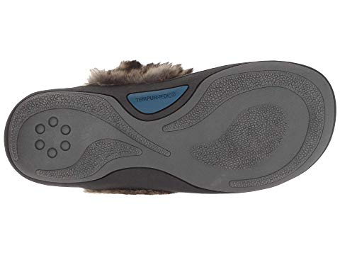 Tempur-Pedic Women's Kensley Slippers Charcoal