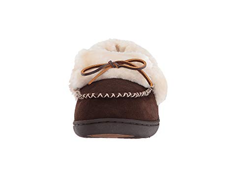 Tempur-Pedic Women's Laurin Moccasin Slippers Chocolate