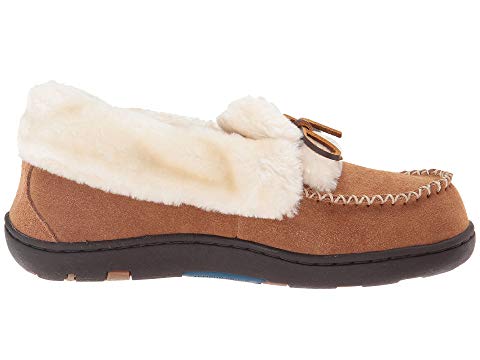 Tempur-Pedic Women's Laurin Moccasin Slippers Hashbrown