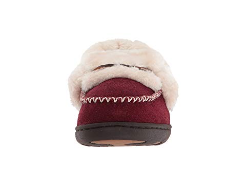 Tempur-Pedic Women's Laurin Moccasin Slippers Ruby