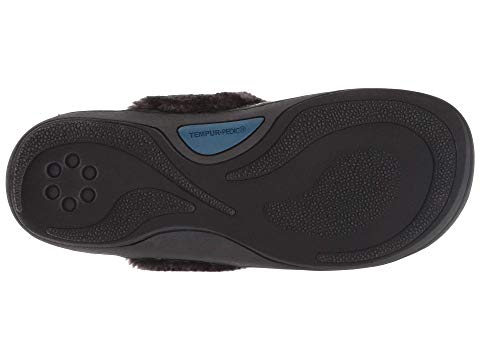 Tempur-Pedic Women's Kensley Slippers Black/Pewter