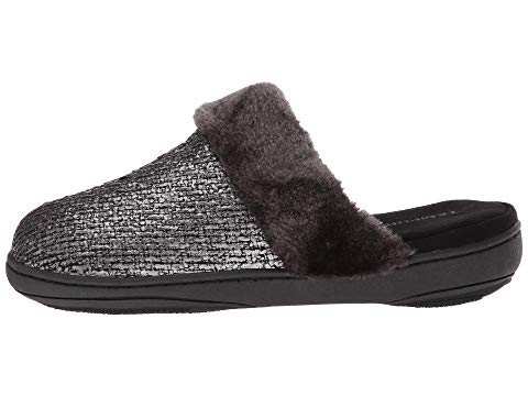 Tempur-Pedic Women's Kensley Slippers Black/Pewter