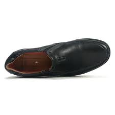 Clarks Un Corner Twin Black Leather