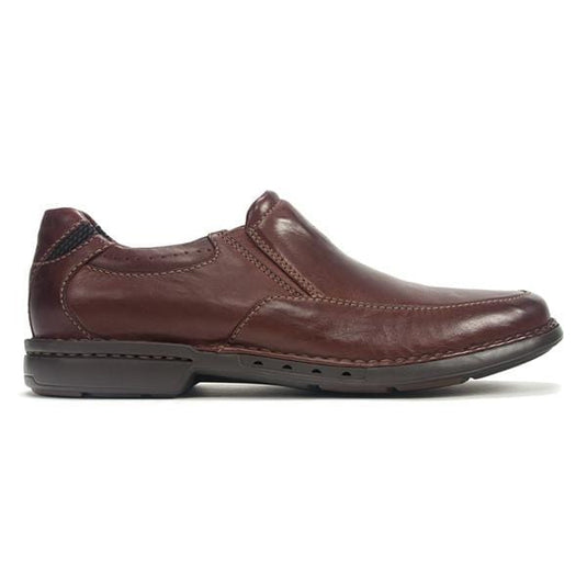 Clarks Un Corner Twin Brown Leather