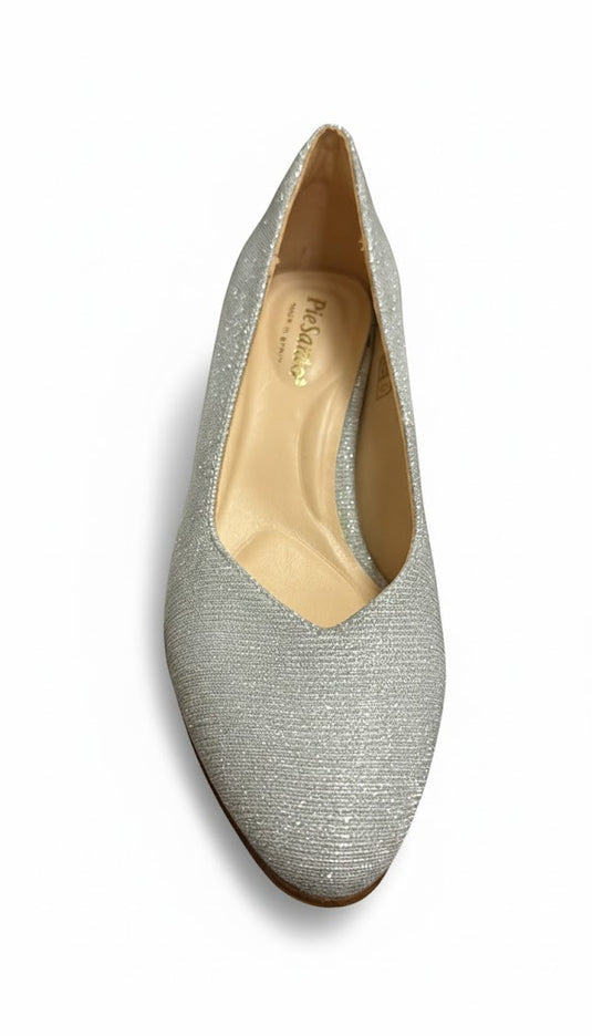 Piesanto Women's 245226 kit heel pump Galaxia Plata