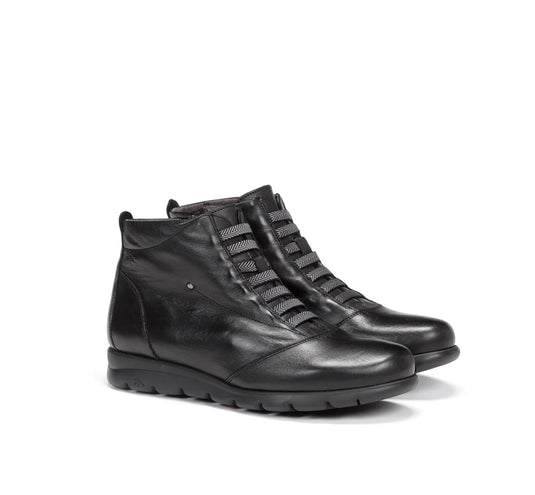Fluchos SUSAN F0356 Brown Ankle Boot Black