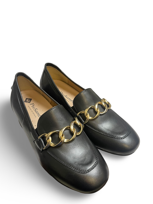 Pie Santo Women's 245028 Classic Loafer Black