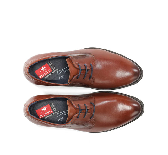 Fluchos Men's HERACLES 8410W Dress Shoe Brown