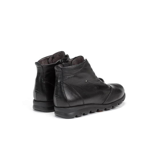 Fluchos SUSAN F0356 Brown Ankle Boot Black