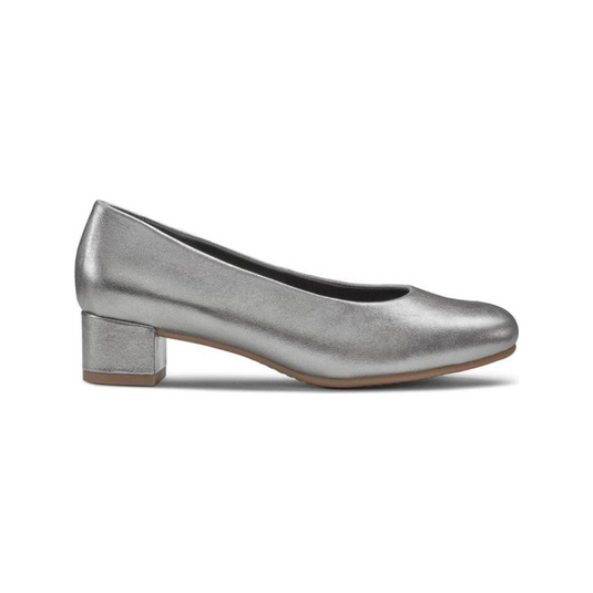 Ara Women's Vienna Dress Shoe - Silver Metallic Leather