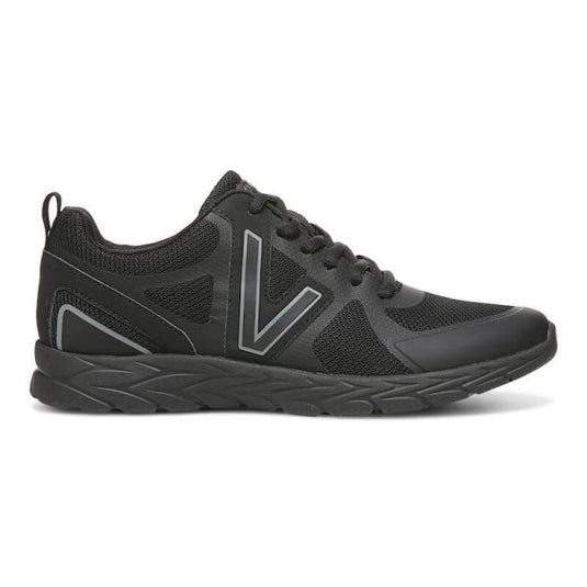 Vionic Women's Miles II Sneaker Black/Charcoal Synthetic