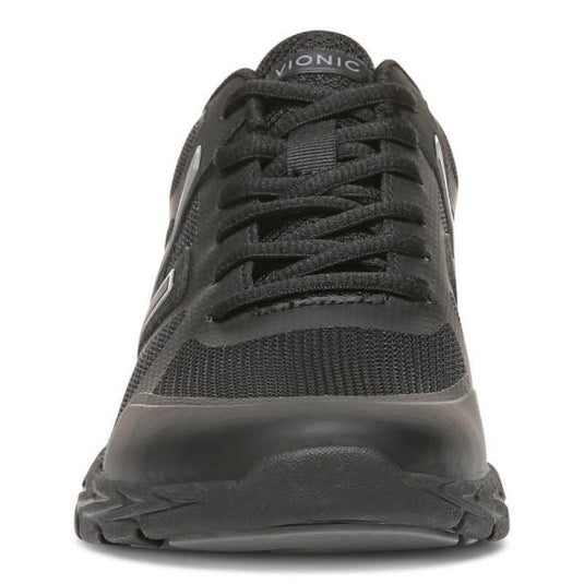 Vionic Women's Miles II Sneaker Black/Charcoal Synthetic
